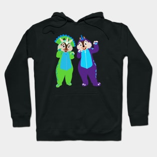 Chip and dale Hoodie